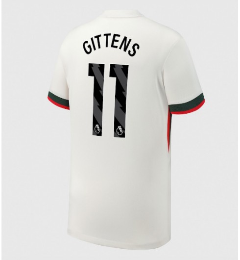 Chelsea Jamie Gittens #11 Venkovní Dres 2025-26 Krátký Rukáv Chelsea Jamie Gittens #11 Venkovní Dres 2025-26 Krátký Rukáv